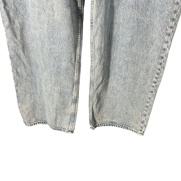 ABERCROMBIE & FITCH The Loose High Rise Jeans with Pleats - Picture 6 of 11